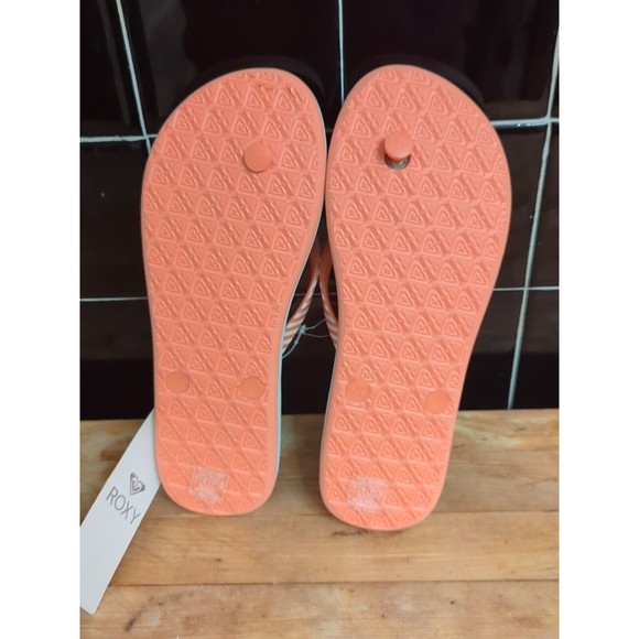 ROXY FLIP FLOP'S SANDALS SIMBA LOVE COMFORT SZ 7 NWT - Picture 4 of 5